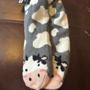 Cute Cow Print Socks